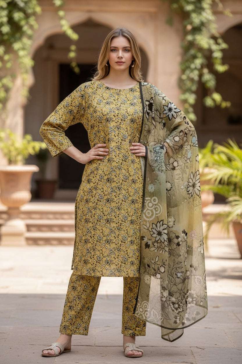Novara (All Over) 3Pc  Design Code: 44458
