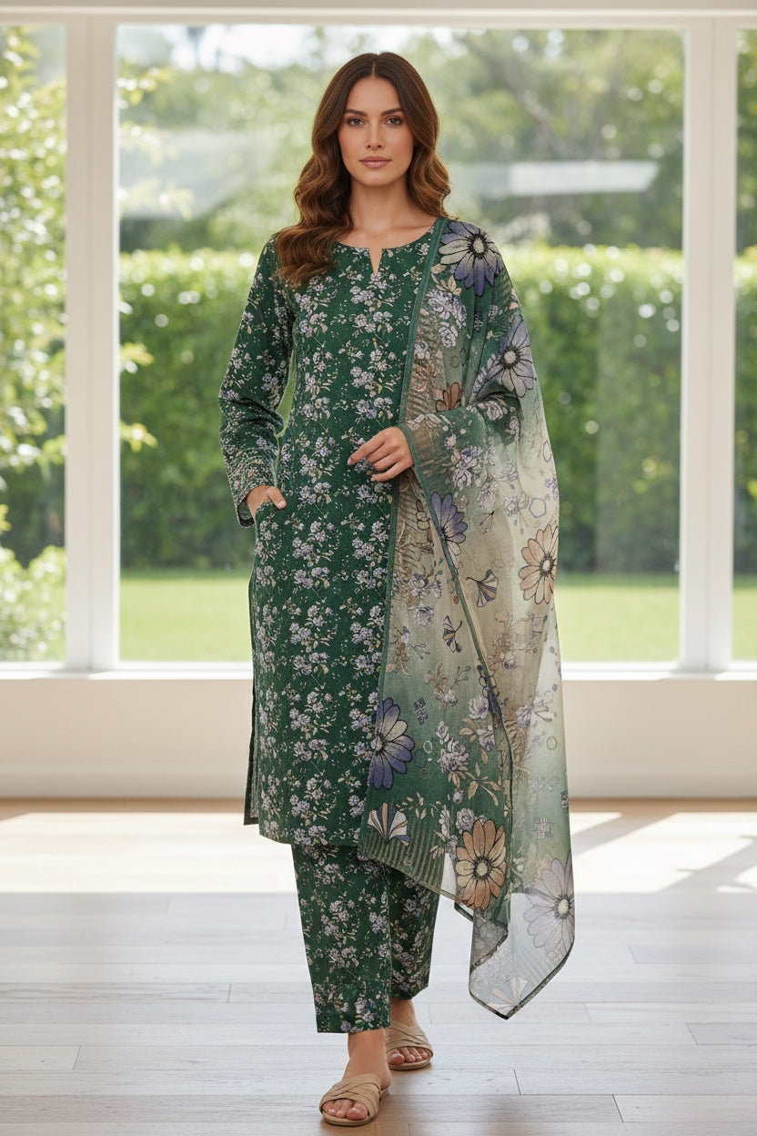 Novara (All Over) 3Pc  Design Code: 44461