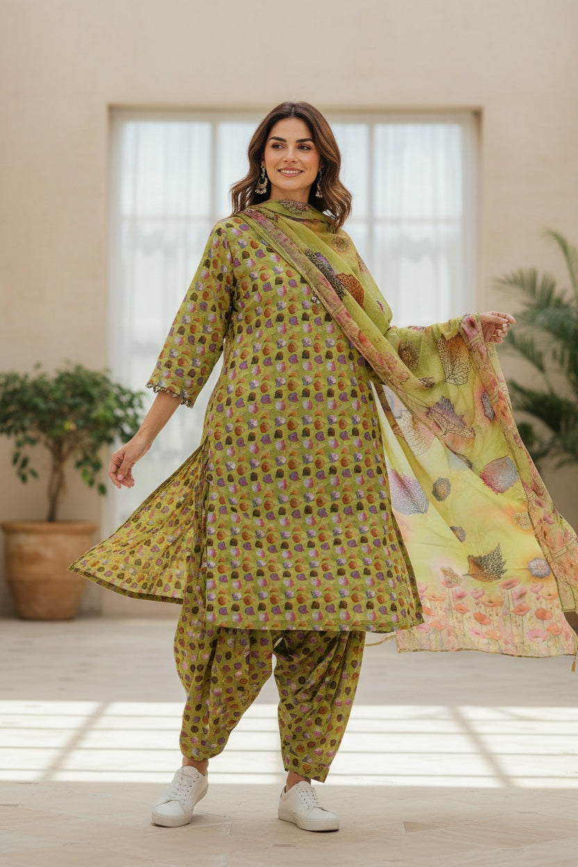 Novara (All Over) 3Pc  Design Code: 44462