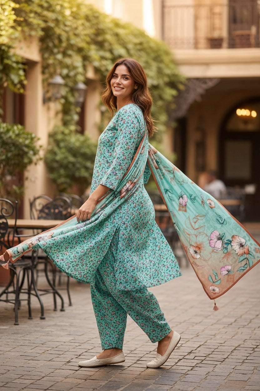 Novara (All Over) 3Pc  Design Code: 44463