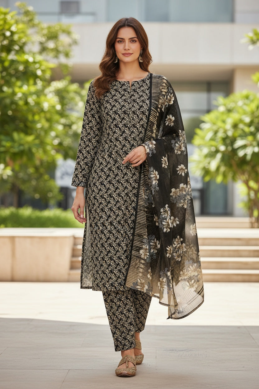 Novara (All Over) 3Pc  Design Code: 44464