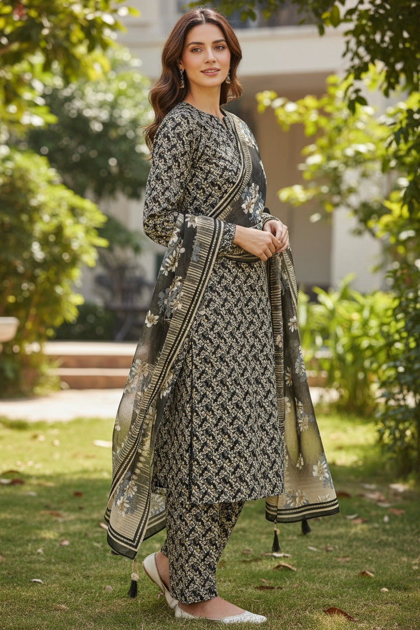 Novara (All Over) 3Pc  Design Code: 44464