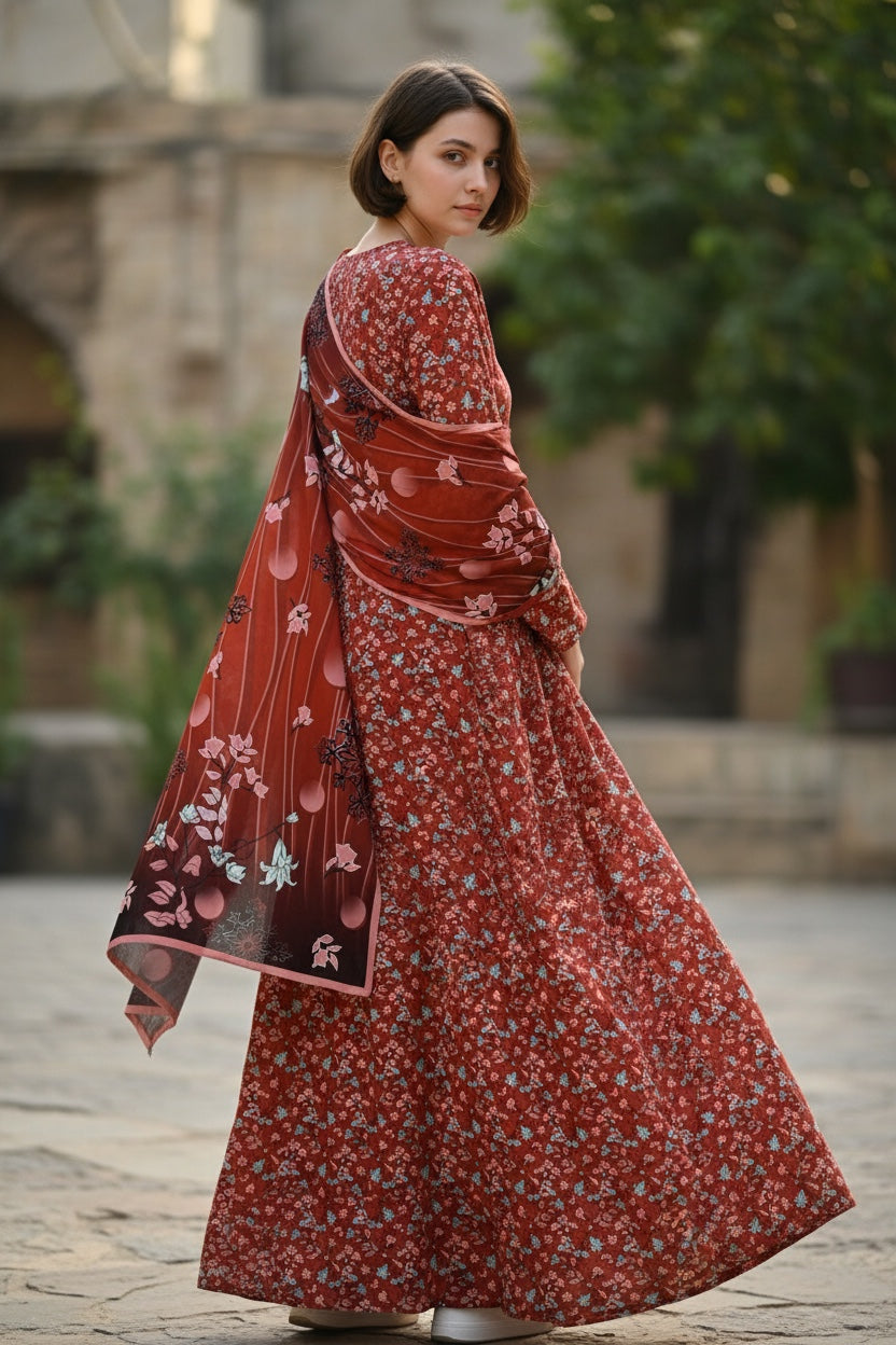 Novara (All Over) 3Pc  Design Code: 44457