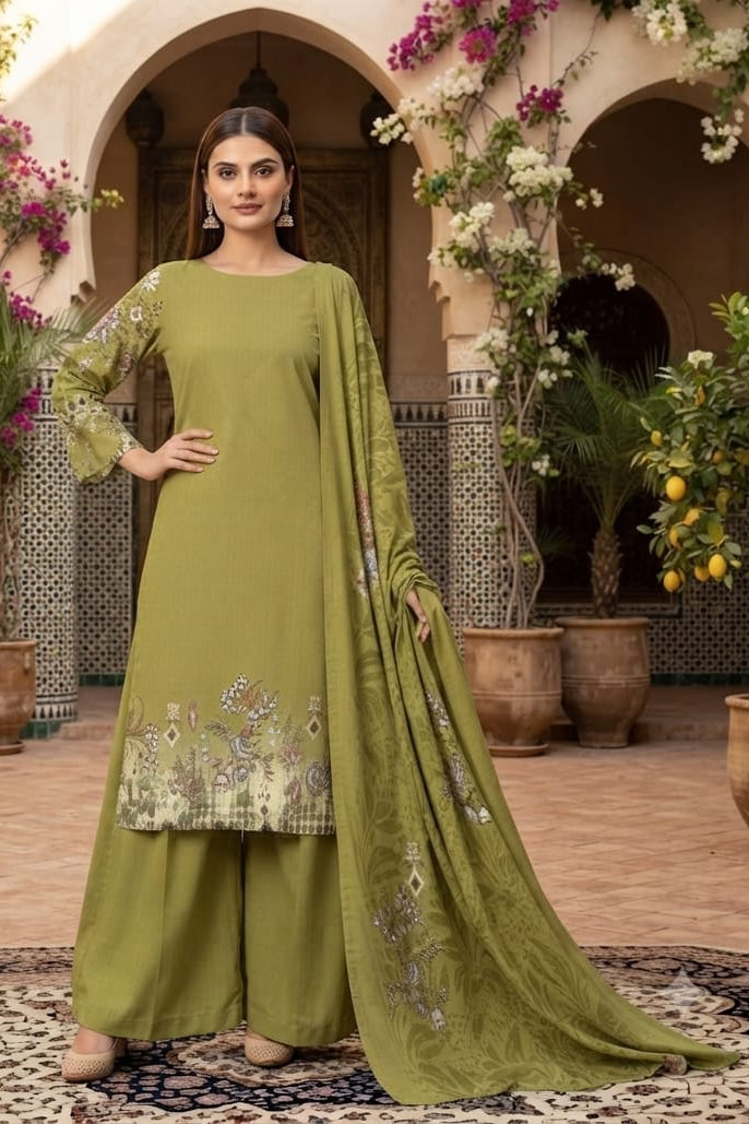 3 Piece Lawn Suit - Lyallpur
