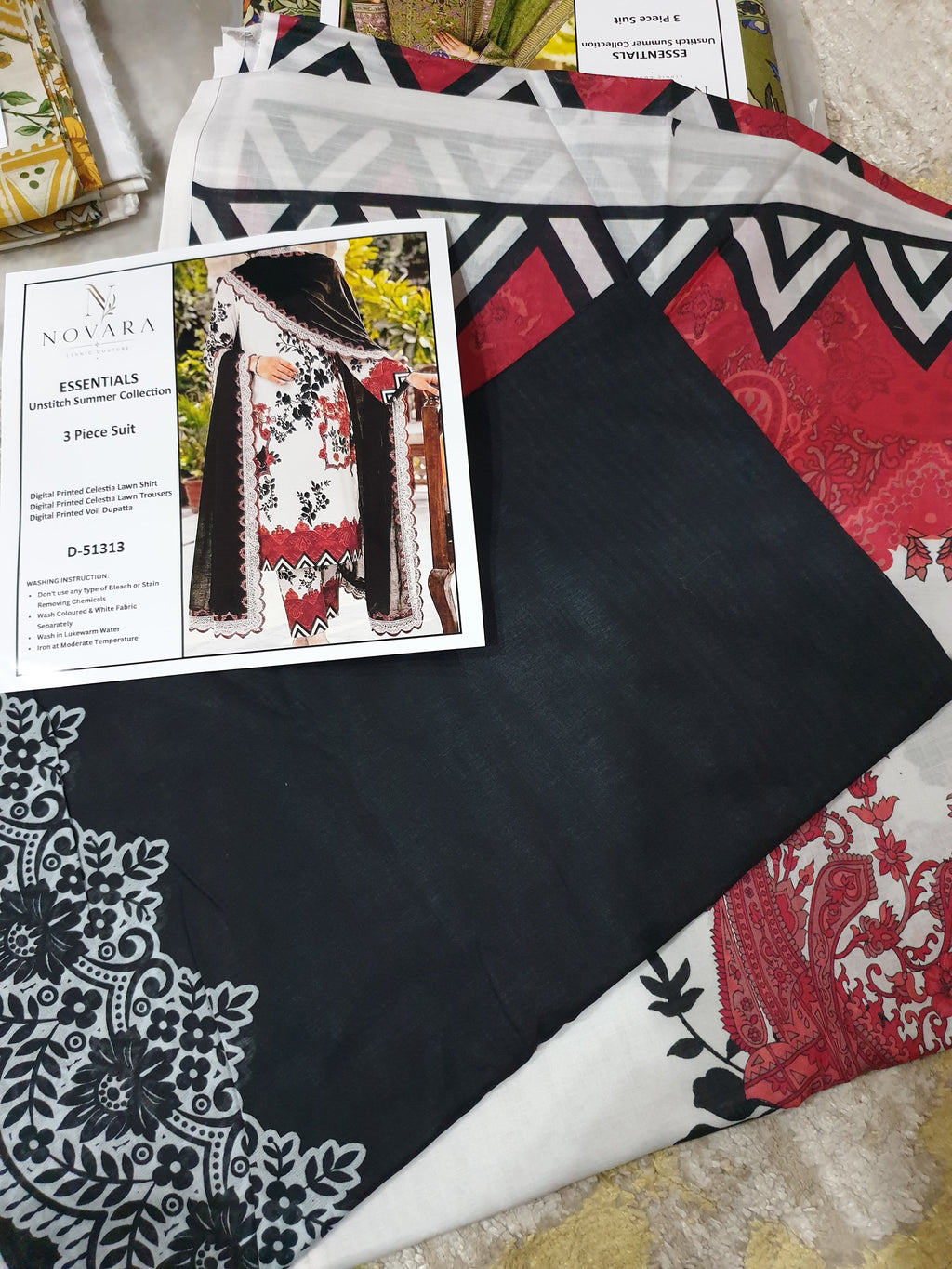 Novara 3pc Summer Collection – Design No. 51313