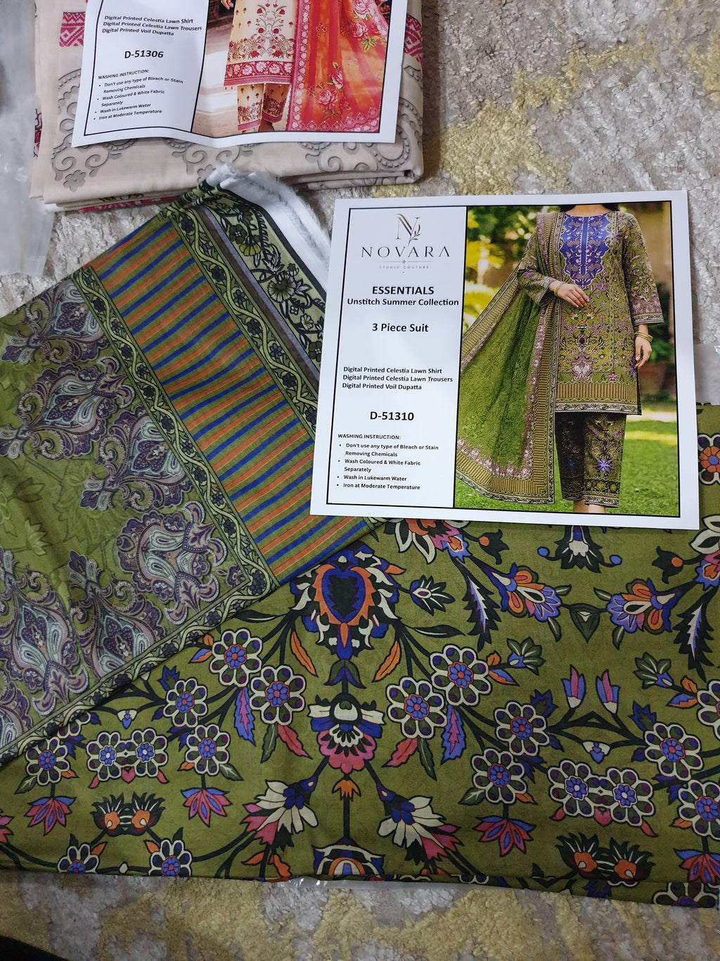 Novara 3pc Summer Collection – Design No. 51310