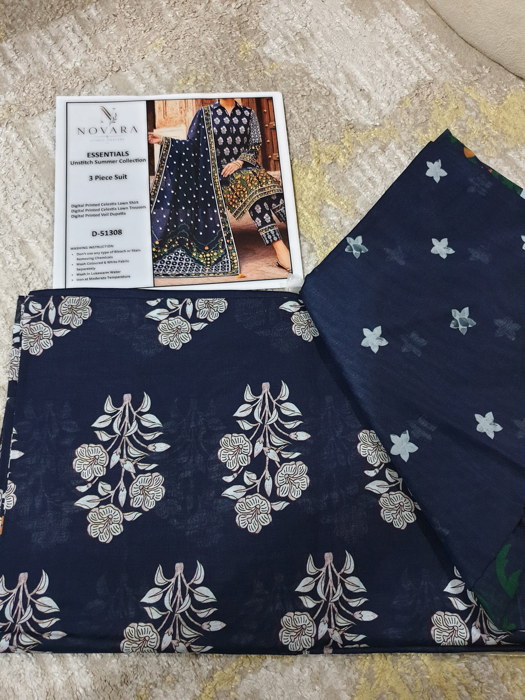 Novara 3pc Summer Collection – Design No. 51308
