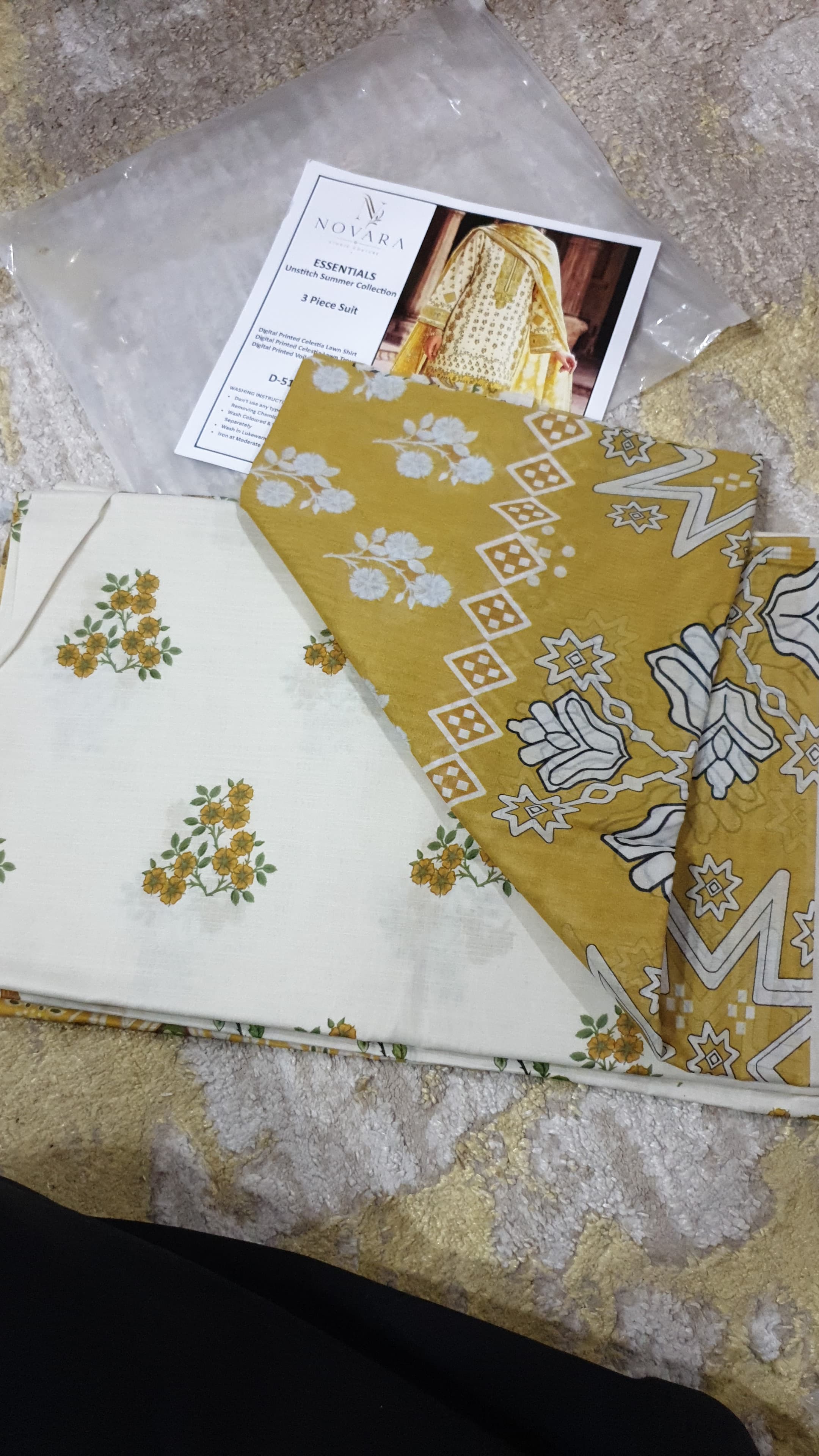Novara 3pc Summer Collection – Design No. 51311